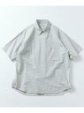【SALE/20%OFF】FREAK'S STORE Relax Fit リラックスフィット レギュラーカラー ショートスリーブ チェック シャツ 【限定展開】 25SS フリークスストア トップス シャツ・ブラウス ブルー ホワイト ブラウン ブラック グレー ベージュ【RBA_E】【送料無料】