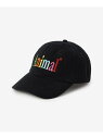 Bshop STUDIO WEAREALLANIMALS | Animals Letter CAP ビショップ 帽子 キャップ ブラック【送料無料】