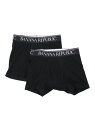【SALE/15%OFF】BANANA REPUBLIC (M)ストレッチ スーピマ コットン ボクサーブリーフ 2パック バナナ・リパブリック インナー・ルームウェア ボクサーパンツ・トランクス ブラック グレー【RBA_E】【送料無料】