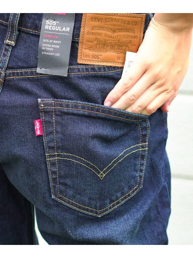 Levi's Levi's/(M)505 レギュラー ストレート 005051556 ジーンズメイト パンツ ジーンズ・デニムパンツ ネイビー【送料無料】 Levi's Levi's/(M)505 レギュラー ストレート 005051556 ジーンズメイト パンツ ジーンズ・デニムパンツ ネイビー【送料無料】