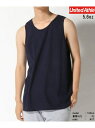 【SALE/20%OFF】United Athle United Athle/5.6オンス イージータンクトップ ノースリーブ 無地タンク 5007 セットアッ...