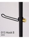 JOURNAL STANDARD FURNITURE 【DRAW A LINE/ドローアライン】015 Hook B ※縦取付専用 ジャーナルスタンダードファニチャー インテリア・生活雑貨 収納用品・棚・ラック ブラック(3)