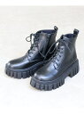 【SALE/20%OFF】LibertyDoll 5.5cmヒール 厚底デザインソールレースアップブーツ ☆9133 サンエーフットウェアー シューズ・靴 ブー...