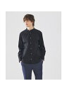 【SALE/30%OFF】ABAHOUSE LASTWORD 【SUPER GUM】バンドカラー ブロードシャツ アバハウス トップス シャツ・ブラウス ホワイト ブラック【RBA_E】【送料無料】(4)