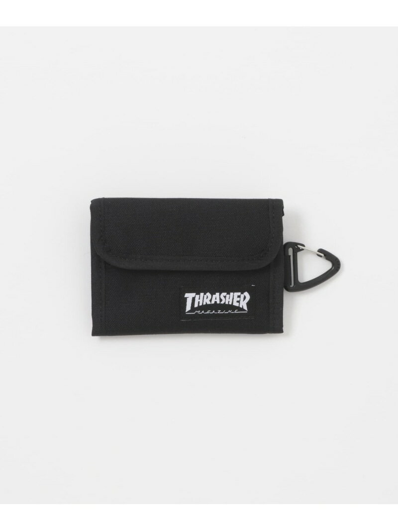 スラッシャー 財布 メンズ URBAN RESEARCH ITEMS THRASHER Bifold Wallet アーバンリサーチアイテムズ 財布・ポーチ・ケース 財布 ブラック