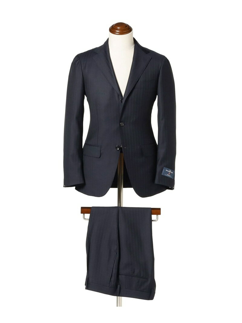 Brilla per il gusto Ermenegildo Zegna ウール シャドーストライプ スーツ ビームス メン スーツ・フォーマル セットアップ...