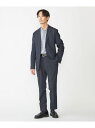 【SALE/15%OFF】SHIPS MEN 【WEB限定】SHIPS:<手洗い可能>デニムライク ストレッチ セットアップ(ジャケット+パンツ) シップス ス...