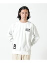 AVIREX 《WEB&DEPOT限定》BONDING CREW SWEAT/ボンディングクルースウェット アヴィレックス トップス スウェット・トレーナー ブラック グレー ホワイト【送料無料】