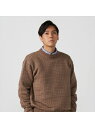 【SALE/65%OFF】TOKYO SHIRTS 【Pitta Re:)】 ニット バーズアイプルオーバー ブラウン系 メンズ RM052500DM10X00-50 トーキョーシャツ トップス ニット ブラウン【RBA_E】