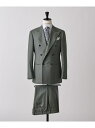 【SALE/40%OFF】UNITED ARROWS Vitale Barberis Canonico ツイル ダブル 6ボタン スーツ MC-MODEL ユナ...