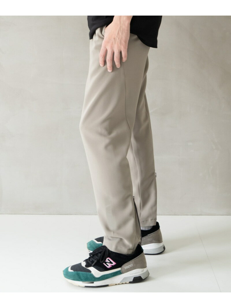 Iroquois COMFORT TWILL BACK ZIP PT コンフォートツイルバックジップパンツ コンポジット パンツ その他のパンツ ブラック【先行予約】*【送料無料】