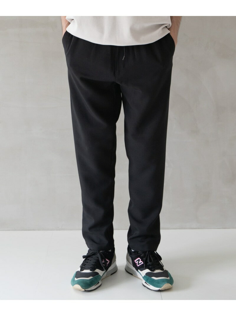 Iroquois COMFORT TWILL BACK ZIP PT コンフォートツイルバックジップパンツ コンポジット パンツ その他のパンツ ブラック【先行予約】*【送料無料】