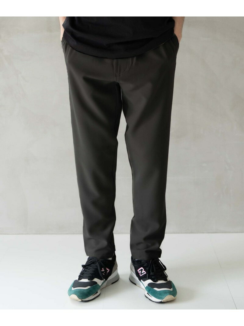 Iroquois COMFORT TWILL BACK ZIP PT コンフォートツイルバックジップパンツ コンポジット パンツ その他のパンツ ブラック【先行予約】*【送料無料】