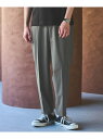 【SALE/50%OFF】UNITED ARROWS green label relaxing ワープニット ワイド ユーティリティパンツ イージーパンツ W2 -ストレッチ・吸水速乾- ユナイテッドアローズ グリーンレーベルリラクシング パンツ その他のパンツ ネイビー グリーン【RBA_E】【送料無料】