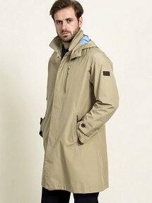 AIGLE GORE-TEX(R) RAINCOAT エーグル ジャケット・アウター ステンカラーコート ベージュ ブラック【送料無料】