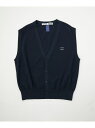 【SALE/30%OFF】CITEN <CITEN>カノコVネックベスト シテン トップス ベスト・ジレ ブラック ネイビー ブルー【RBA_E】【送料無料】