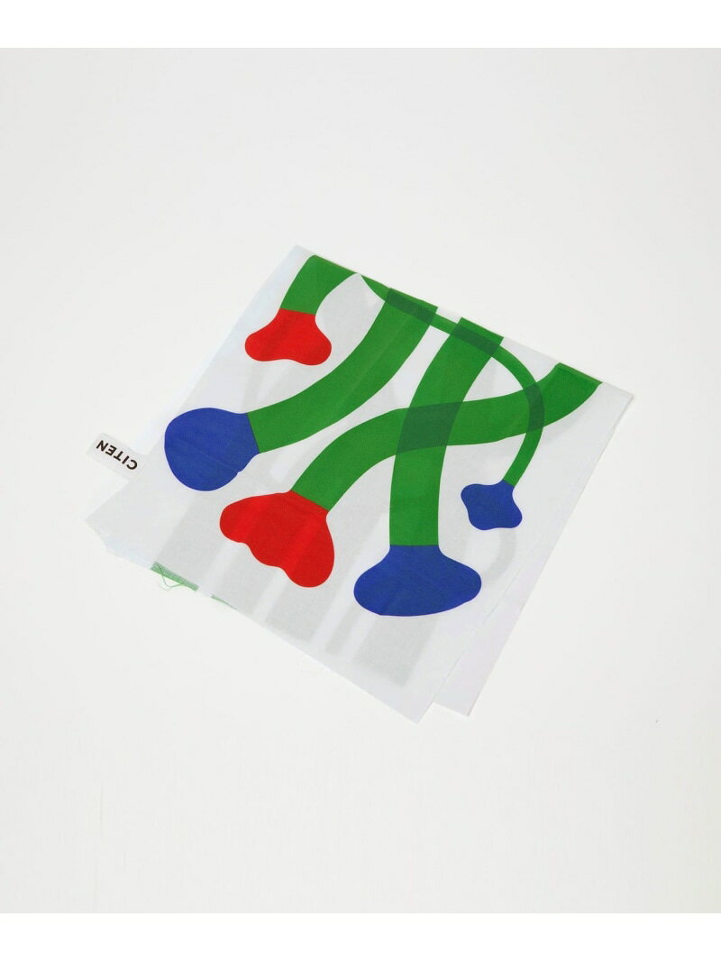 CITEN <Ryotaro Hirosaki*CITEN>テヌグイ シテン ファッション雑貨 ハンカチ・ハンドタオル ホワイト