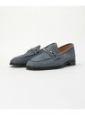 【SALE/50%OFF】UNITED ARROWS green label relaxing GLR スエード ソフト ビット ローファー ユナイテッドアローズ アウトレット シューズ・靴 ローファー グリーン ブラック グレー【RBA_E】【送料無料】