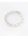 【SALE/54%OFF】BURNER (U)ブレスレット アシンメトリー バーナー アクセサリー・腕時計 ブレスレット・バングル シルバー【RBA_E】