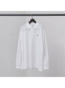 【SALE/20%OFF】ABAHOUSE LASTWORD 【LACOSTE】ロゴ 長袖ポロシャツ アバハウス トップス ポロシャツ ホワイト レッド ブラッ...