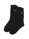 G-Star RAW 【公式ショップ】BURGER SOCK 2-PACK/ロゴソックス/2足セット ジースターロゥ 靴下・レッグウェア 靴下 ネイビー(4)
