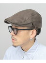 Ruben ハンチング 帽子 メンズ フェイクスエード ハンチング帽 つば長 黒 グレー エー.エム.エス. 帽子 ハンチング・ベレー帽 グレー ブラック【送料...