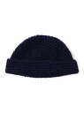 TOMORROWLAND KIJIMA TAKAYUKI RECYCLE WATCH CAP トゥモローランド 帽子 その他の帽子 ネイビー【送料無料】