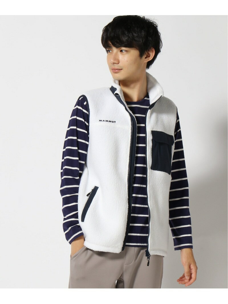 【SALE／30%OFF】MAMMUT 【公式】MAMMUT/マムート ミラクル ミッドレイヤー ベスト アジアンフィット / Miracle ML Vest AF マムート トップス ベスト・ジレ ホワイト【RBA_E】【送料無料】