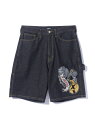 XLARGE ALIENS DENIM SHORTS V[c XLARGE GNXg[W pc W[YEfjpc ubN lCr[ u[yz