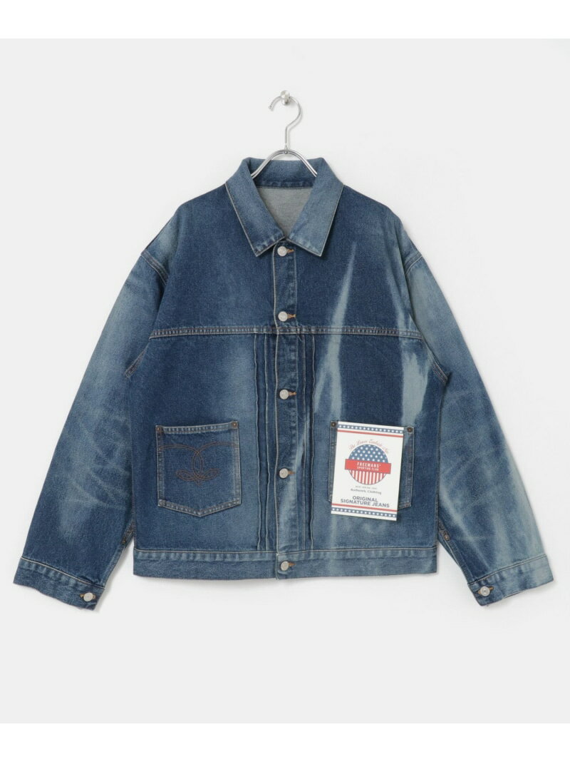 URBAN RESEARCH FREEMANS SPORTING CLUB LONGRIDGE JEAN JACKET A[oT[` WPbgEAE^[ fjWPbgyz