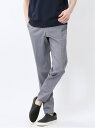 【SALE/20%OFF】TAKA-Q クロスストレッチ スリムフィット ノータックスラックス 青(セットアップ可能) 【25SS】 メンズ パンツ ボトム カ...