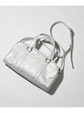 【SALE/20%OFF】FREAK'S STORE LEATHERETTE Boston Bag フリークスストア バッグ トートバッグ ブルー ブラック ホワイト【RBA_E】【送料無料】(4)
