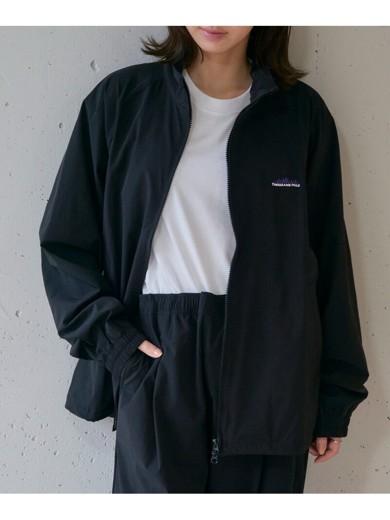 【SALE／10%OFF】THOUSAND MILE THOUSAND MILE/ZIP BLOUSON&T-SHIRT&PANTS SET UP カセットチャート ジ..