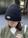 CPCM 【Dickies】1ポイント刺繍ロゴワッペンニットキャップ シーピーシーエム 帽子 その他の帽子 ブラウン カーキグリーン グレー ブラック ホワイト オレンジ ネイビー