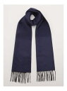 Aquascutum MEN Cashmere Silk W FACE MUFFLER アクアスキュータム ファッション雑貨 マフラー ストール ネックウォーマー ネイビー ベージュ ブラック【送料無料】