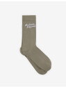 Maison Kitsune Maison Kitsune/(M)MAISON KITSUNE HANDWRITTING SOCKS ] Lcl CEbOEFA C O[yz