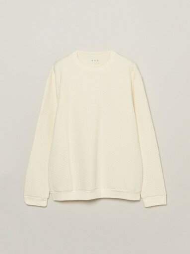 【SALE/50%OFF】three dots Men's quilt jersery sweat shirt スリードッツ トップス カットソー・Tシャツ ホワイト ブルー グリーン【RBA_E】【送料無料】 【SALE/50%OFF】three dots Men's quilt jersery sweat shirt スリードッツ トップス カットソー・Tシャツ ホワイト ブルー グリーン【RBA_E】【送料無料】
