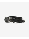 Bshop J&M DAVIDSON | ENVELOPE BUCKLE TIP END 25MM ビショップ ファッション雑貨 ベルト ブラウン ブラック【送...
