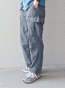 【SALE/40%OFF】SHIPS any SHIPS any: BDU ライトオンスデニム カーゴパンツ◇ シップス パンツ/ジーンズ カーゴパンツ グリーン グレー【RBA_E】【送料無料】
