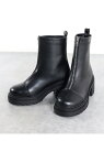【SALE/20%OFF】LibertyDoll 7.5cmヒール 韓国ファッション ワンピース 厚底ブーツ ショートブーツ ☆9126 サンエーフットウェアー...