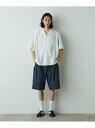 【SALE/30%OFF】NANO universe 「HOTEL PALACE」オテルパラス アニマルグラフィックプリントシャツ ナノユニバース トップス シャツ・ブラウス ホワイト グレー【RBA_E】【送料無料】