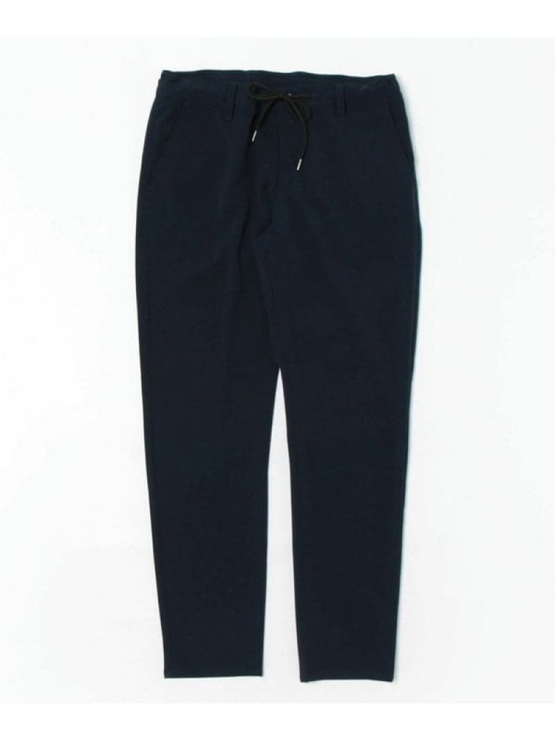 【SALE／50%OFF】UNION STATION 梨地ジャージースリムイージーパンツ メンズ ビギ パンツ その他のパンツ ブラック ベージュ ネイビー【RBA_E】【送料無料】