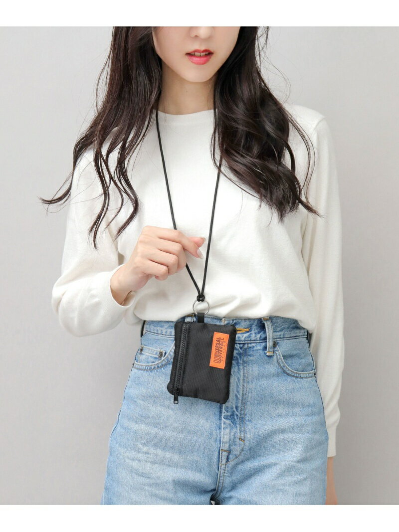 UNIVERSAL OVERALL マルチネックポーチ / コインケース / ミニウォレット エー.エム.エス. 財布・ポー..