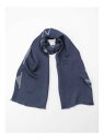 アクアスキュータム Aquascutum MEN Aquascutum Logo STOLE アクアスキュータム ファッション雑貨 マフラー・ストール・ネックウォーマー ネイビー【送料無料】