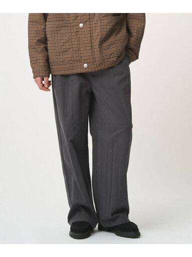 Bshop DANTON | 2タックワイドイージーパンツ MEN ビショップ パンツ その他のパンツ ベージュ ネイビー【送料無料】 Bshop DANTON | 2タックワイドイージーパンツ MEN ビショップ パンツ その他のパンツ ベージュ ネイビー【送料無料】