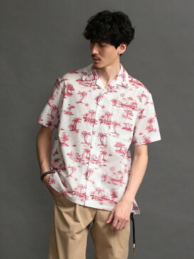 【SALE／50%OFF】LOVELESS 【LOVELESS】MENToileduJouyアロハシャツ ラブレス シャツ/ブラウス 長袖シャツ ブラック レッド【RBA_E】【送料無料】