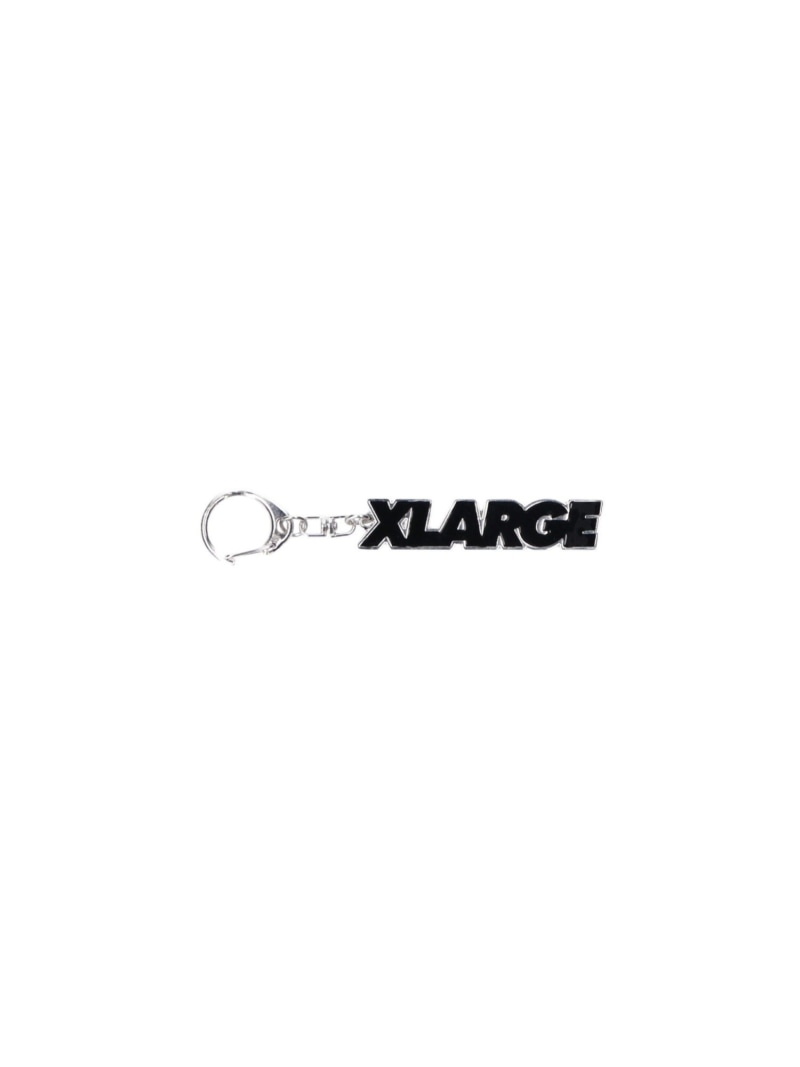 XLARGE STANDARD LOGO KEY CHAIN キーチェーン XLARGE エクストララージ ファッション雑貨 チャーム・キーチェーン ブラック ブルー グリーン パープル ホワイト 1