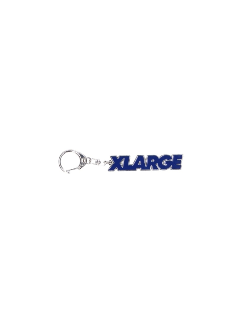 XLARGE STANDARD LOGO KEY CHAIN キーチェーン XLARGE エクストララージ ファッション雑貨 チャーム・キーチェーン ブラック ブルー グリーン パープル ホワイト 2