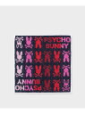 Psycho Bunny グラデバニーロゴ タオルハンカチ サイコバニー ファッション雑貨 その他のファッション雑貨 グリーン レッド ネイビー ホワイト ブラック