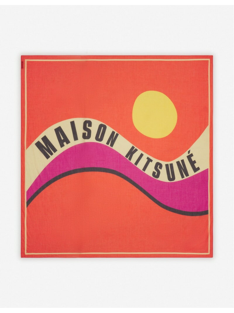 Maison Kitsune MAISON KITSUNE/(M)POP WAVE PAREO ᥾ ĥ եå󻨲 աХ 󥸡̵